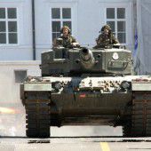 Panzer rollen durch Vorarlberg