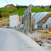 Tunnelbau in vollem Gange