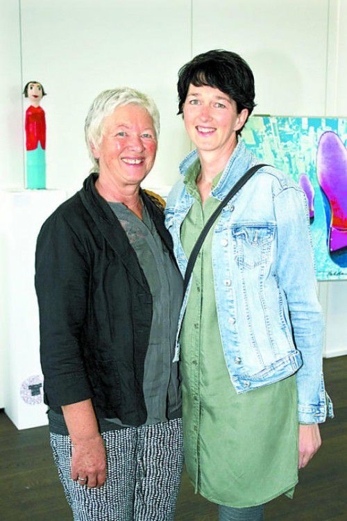 Brigitte Huchler und Tochter Claudia.