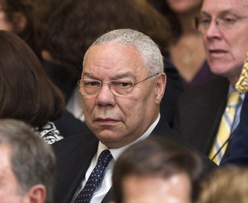Colin Powell weiß über Israels Atomwaffenarsenal Bescheid. AP