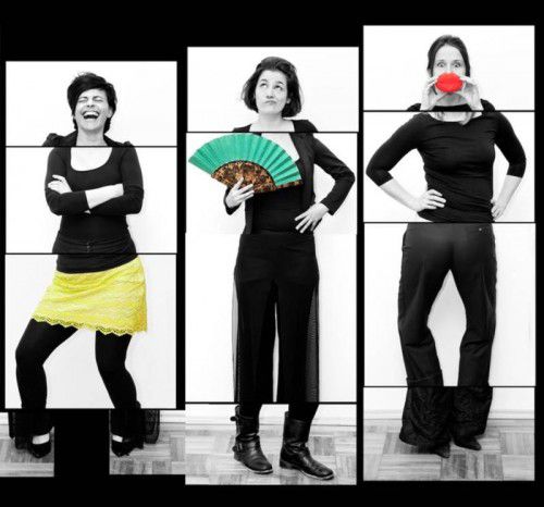 Das Frauentrio Karat Apart verbindet zum Auftakt der „berge.hören“-Saison Performancekunst mit Musik auf hohem NIveau. foto: karat apart/gregor buchhaus