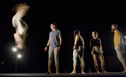 Das preisgekrönte Akrobatik-Ensemble aus Australien begeisterte. Foto: Gerhard Klocker