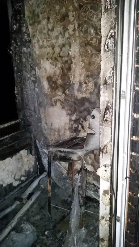 Der Brand richtete schwere Schäden an. Foto: POlizei