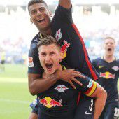 RB Leipzig lief gegen HSV heiß