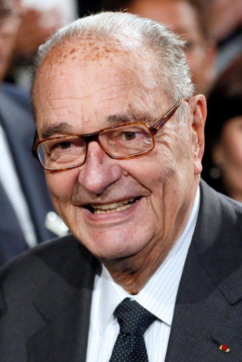 Der frühere französische Präsident Jacques Chirac. Foto: RTS