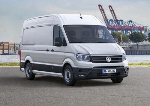 Der im VW-Alleingang neu entwickelte Crafter ist nicht nur optisch der große Bruder des T6. Fotos: werk