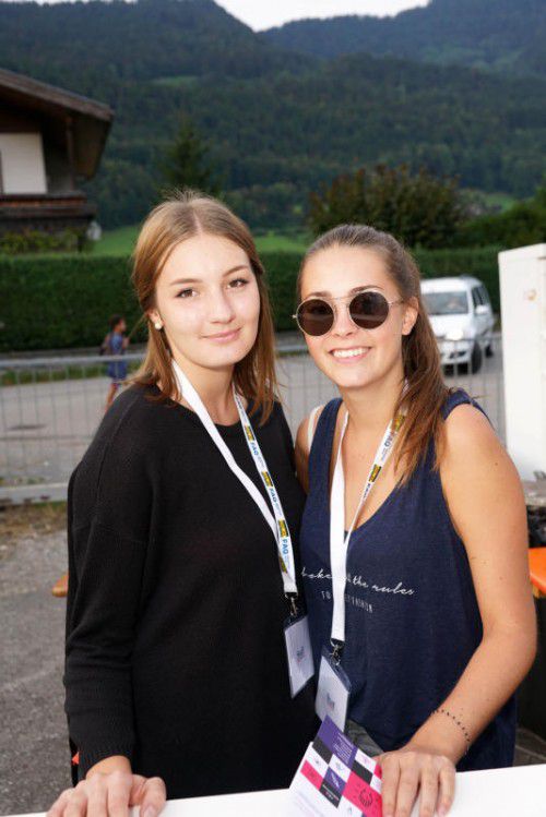 Diana Hammerer (l.) und Clara Steurer.