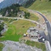 Neue Straße auf den Arlbergpass