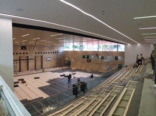 Die neuen Sportstätten der Mittelschule Rankweil wurden am Wochenende feierlich eröffnet. Foto: SIE