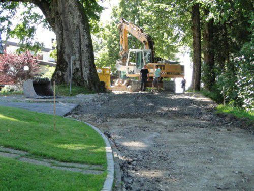 Die Schulstraße in Sulzberg bekommt einen neuen Belag und ein Fahrverbot.  Foto: es