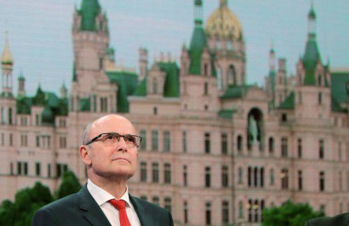 Die SPD wurde mit Sellering trotz Verlusten zum Wahlsieger. RTS