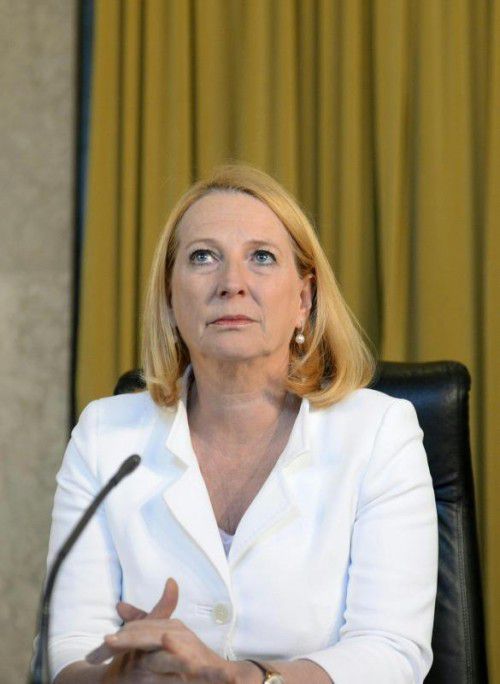 Doris Bures verteidigte Österreichs Flüchtlingspolitik. Foto: apa