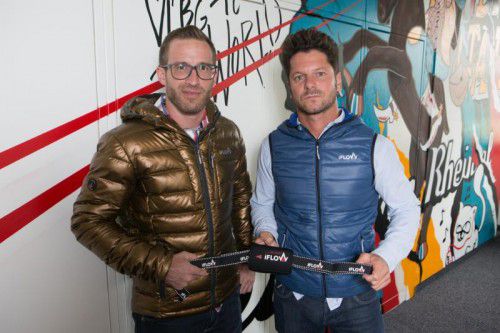Florian Matt (l.) und Thomas Ebster gründeten iFLOW. VN/KH