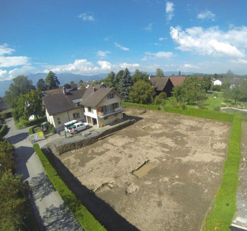 Grabungen beweisen eisenzeitliche Besiedlung. Gemeinde