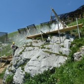 Stahlbau gegen Lawinen