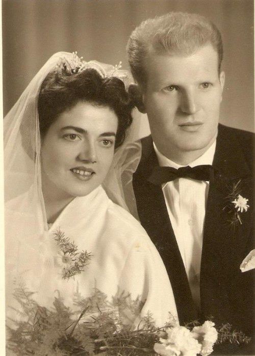 Hochzeitstag am 6. September 1956.  Foto: privat