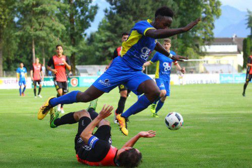 Hohenems möchte gegen die Amateure aus Altach den zweiten Derbysieg feiern. Foto: hofmeister