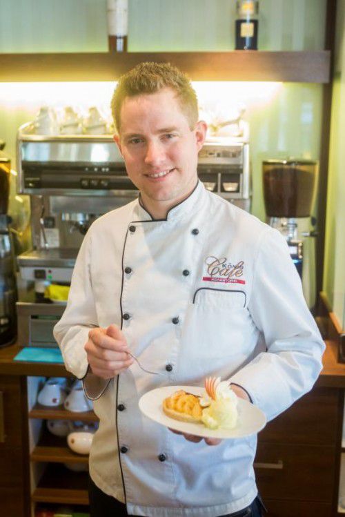 Konditor und Jury-Mitglied Paul Piringer vom Café König in Lustenau freut sich auf viele neue Rezepte.  Foto: VN/Steurer