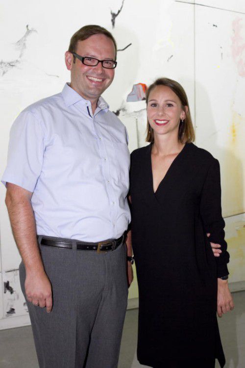 Kulturreferent Daniel Steinhofer und Kuratorin Claudia Voit.