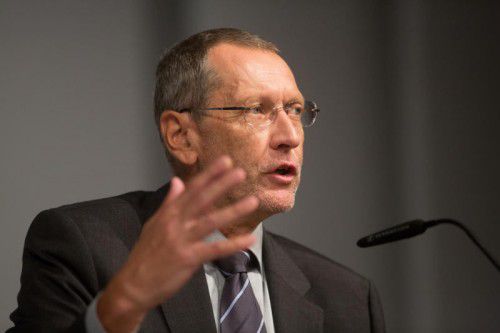 Liessmann: „Tagungsbände sind bereits Standardwerke.“ Foto: VN