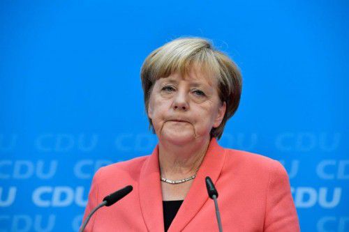 Merkel würde nach eigenen Worten gerne die Zeit zurückdrehen. AFP