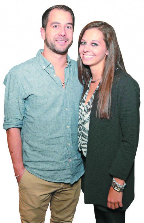 Michael Knauth und Lena Rusch genossen den Abend.