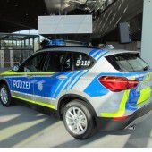 Bayerns Polizei fährt nun blau