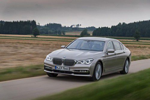 Plug-in-Hybrid: BMW 740e iPerformance – die Elektrifizierung hat die Luxusklasse erreicht. Fotos: werk