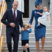 Prinz William und Kate zu Besuch in Kanada