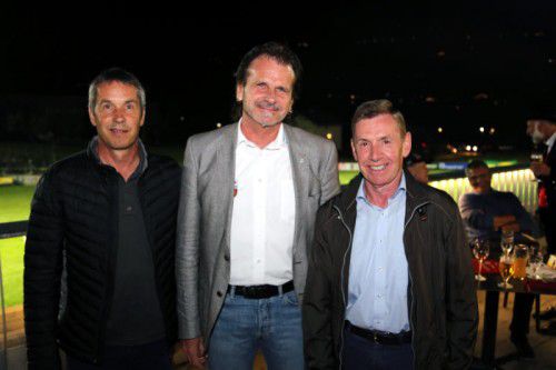 Reimund Schuler, Herbert Bitschnau und Lothar Ladner (v. l.).