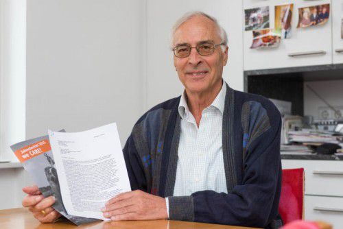 Seiner Familie waren CARE-Pakete eine große Hilfe. Nun ist Bernhard Tschol CARE als treuer Spender verbunden. Foto: stiplovsek