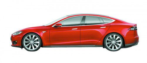 Tesla legt ein Scherflein drauf: die neue Top-Version des S-Modell sprintet in 2,5 Sekunden auf Tempo 100 und kommt bis zu 613 Kilometer weit. Foto: Werk