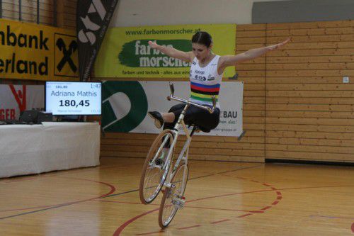Titelträgerin Adriana Mathis muss bei der 2016-WM passen. privat