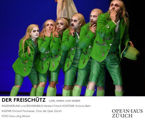 Trotz ein paar Verlustpunkten gebiert Fritschs Mut zum Risiko einige Frische für den „Freischütz“. Foto: Opernhaus/Michel