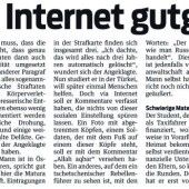 Lob im Netz für Gräueltaten
