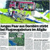 Absturzursache im Allgäu bisher noch ein Rätsel