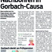 17 Altpolitiker erhalten hohe Pension
