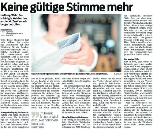 VN-Bericht vom 6. September 2016.