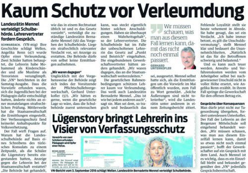 VN-Bericht vom 6. September 2015.