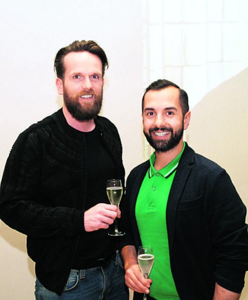 Wolfgang Herzog (l.) und Giovanni Vitale (4DOutfitters).