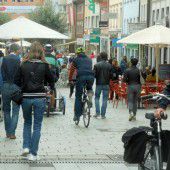 Diskussion um Radfahrer in Bregenzer Kaiserstraße