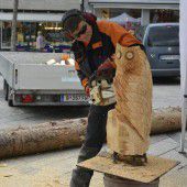 In Dornbirn drehte sich alles um Holz und Wolle