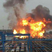 Detonation in BASF-Werk