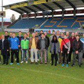 Schülerliga-Trainer zu Besuch beim Bundesligisten Cashpoint SCR Altach