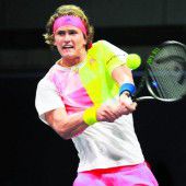 Zverev war zum ersten Mal zu stark