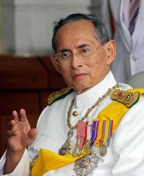 Bhumibol war der am längsten regierende Monarch der Welt. AFP