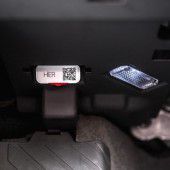Auto an Rettungsleitstelle