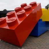 Tonnenweise alte Legosteine