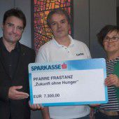 Pfarre Frastanz spendet Erlös