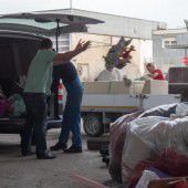 Herbstputz bei Recyclingfirma